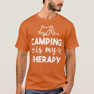 T-shirt Camping est ma thérapie