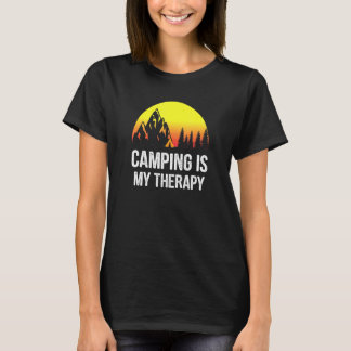 T-shirt Camping Est Mon Camping Thérapeutique