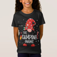 Camping Gnome Matching Family Christmas Gnome