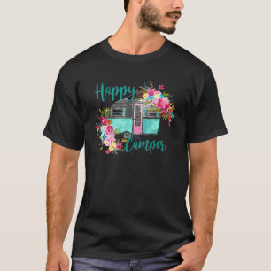 T-shirt Camping heureux Camping heureux