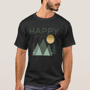 T-shirt Camping heureux randonneur amateur de camping cond