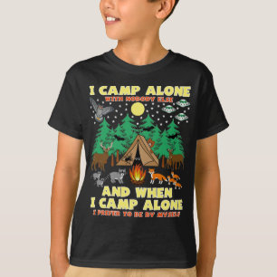 T-shirt CAMPING-I CAMP SEUL, Camping Drôle Avec Critère