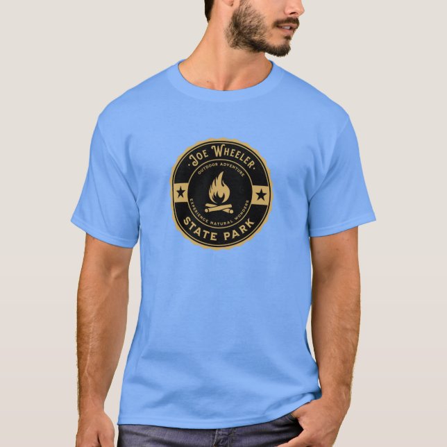 T-shirt Camping Joe Wheeler State Park Alabama Surdimensio (Devant)
