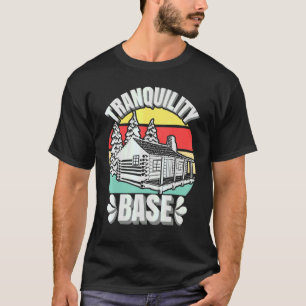 T-shirt Camping Journal Cabine Tranquillité Base Camper Va