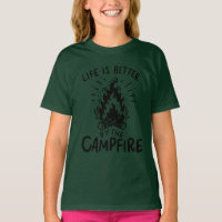 Camping - La vie est meilleure au feu de camp