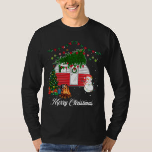 T-shirt Camping Noël Arbre correspondant Famille de Noël P