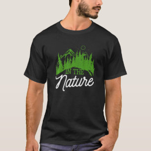 T-shirt Camping Outdoor Randonnée Bushcraft Nature Outfit