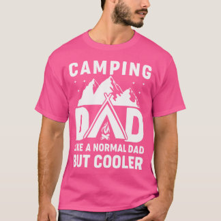 T-shirt Camping Papa Funny Camper Fête des pères Aventure