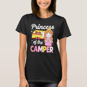 T-shirt Camping Princess Camper Motorhome Famille Camperva
