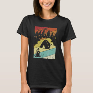 T-shirt Camping Rétro Tentes Glamping Camping Camper Campi