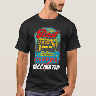 T-shirt Camping Retro Travel Trailer Caravan Pluss extérie