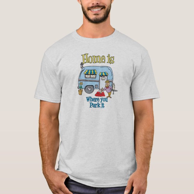T-shirt Camping Rv (Devant)