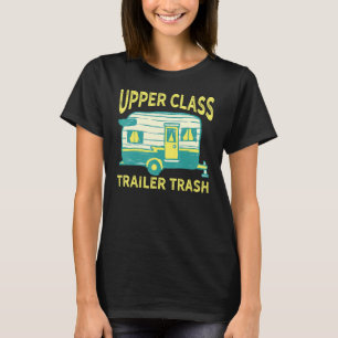 T-shirt Camping RV de déchets de remorque de classe supéri