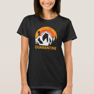 T-shirt Camping S  Isolement Personnel Quarantine Randonné