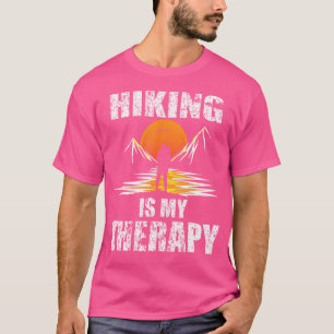 T-shirt Camping Shirt Randonnée Est Ma Thérapie Hiker Don 