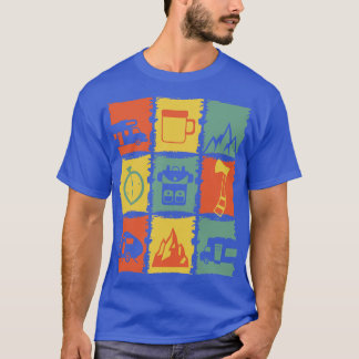 T-shirt Camping Stuff pour un Camper