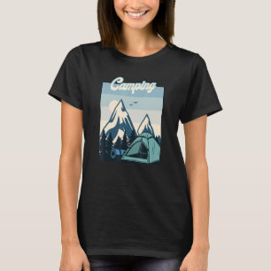 T-shirt Camping Tentes Glamping Camping Camping Camping