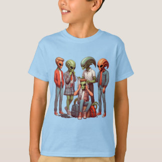 T-shirt Campout Alien : Cosmic Adventure Attend