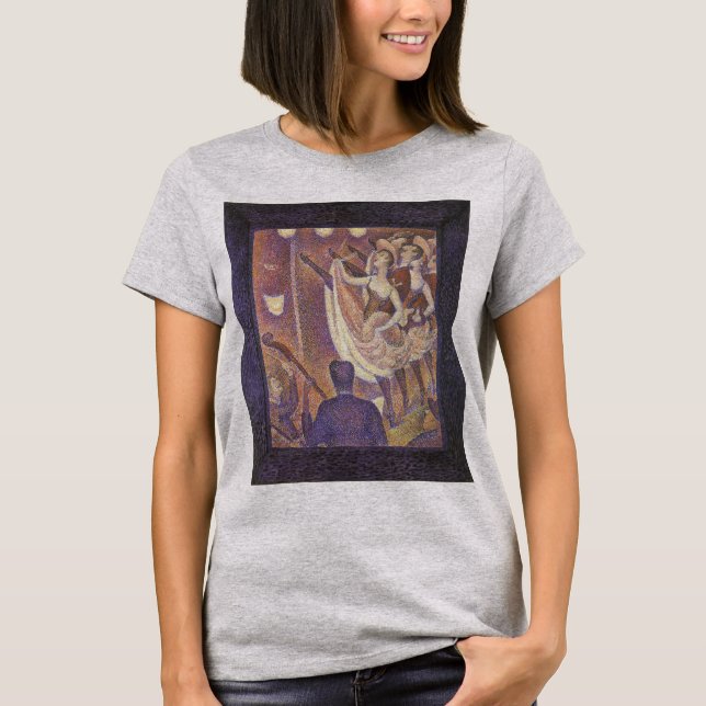 T-shirt Can Can Can Dance, Le Chahut par Georges Seurat (Devant)