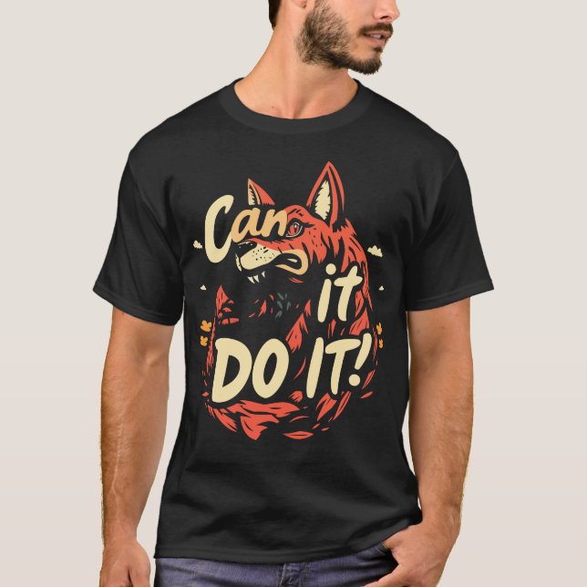 T-shirt Can It - Do It (Devant)