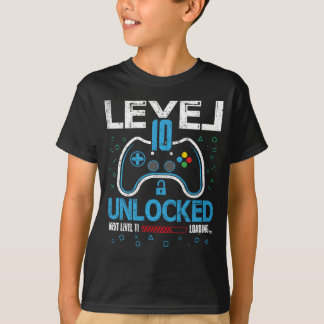 T-shirt Can’t Hear You I’m Gaming - 10th Birthday