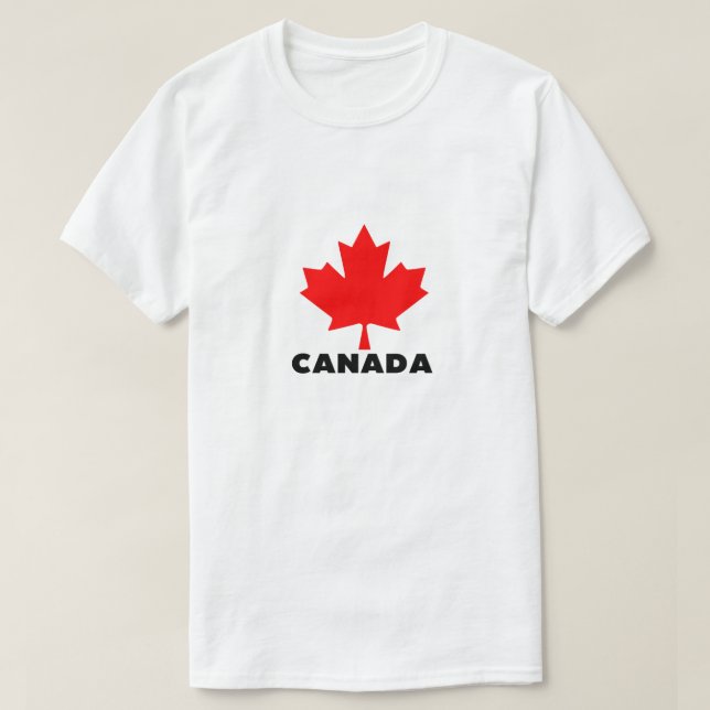 T-shirt canada (Design devant)