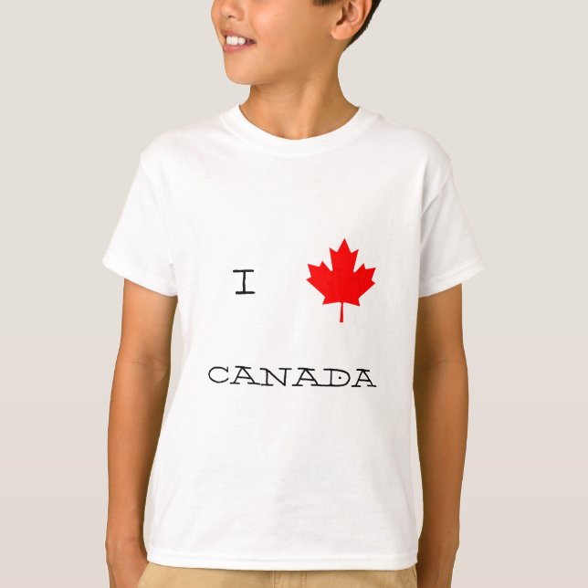 T-SHIRT CANADA (Devant)