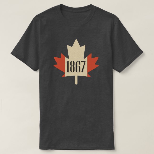 T-shirt Canada 1867 (Design devant)
