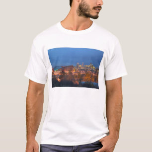 T-shirt Canada, Alberta, Calgary : Skyline de la ville du