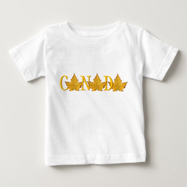 T-shirt Canada bébé Chemise Souvenir Canada Baby (Devant)