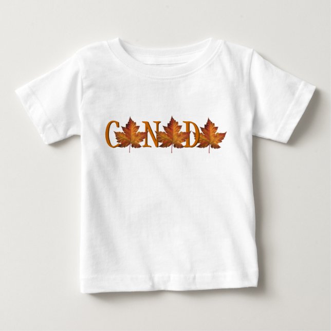 T-shirt Canada bébé Souvenir Canada Tee - shirt bé (Devant)