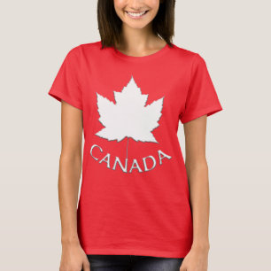 T-shirt Canada chemise Cool féminine rétro Canada