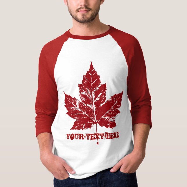 T-shirt Canada Chemise Feuille d'érable (Devant)