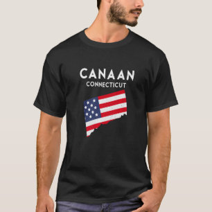 T-shirt Canada Connecticut États-Unis Amérique Voyage Conn