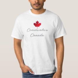 T-shirt Canada conservateur