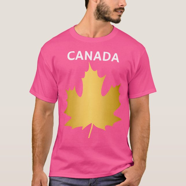 T-shirt Canada Cricket Jersey 2024 Calendrier canadien Cri (Devant)