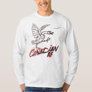 T-shirt Canada en colère Goose Canadian AF
