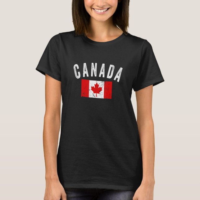 T-shirt Canada Est 1867 Flag EH Leaf Canadian Independence (Devant)