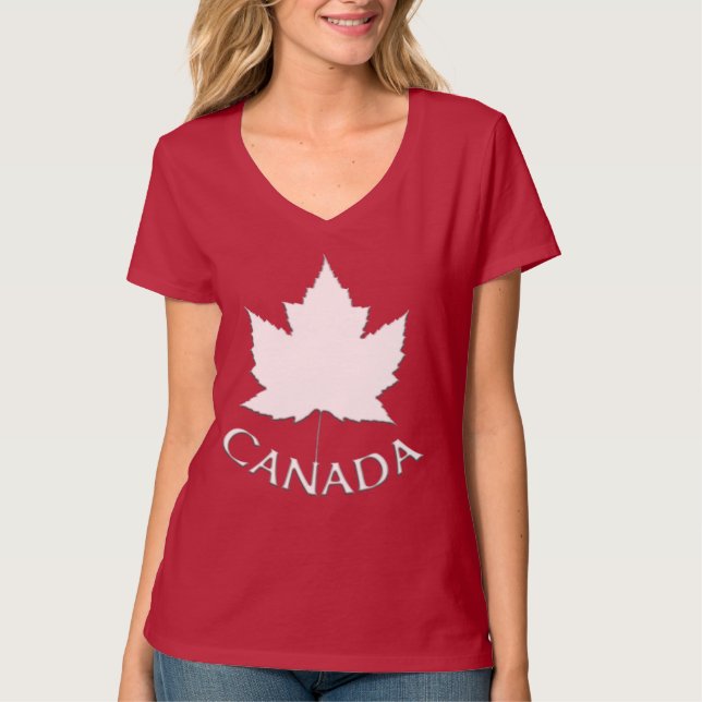 T-shirt Canada féminin La chemise de la fête du Ca (Devant)