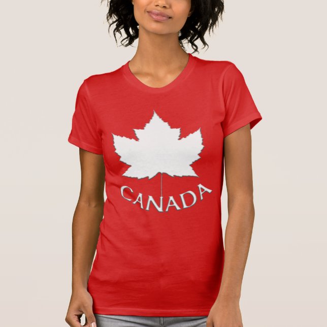 T-shirt Canada Femmes Plus Taille Souvenir du Cana (Devant)