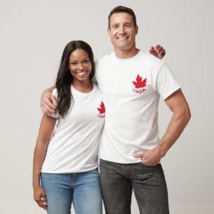 T-shirt Canada Feuille d'érable Plus Taille Chemis