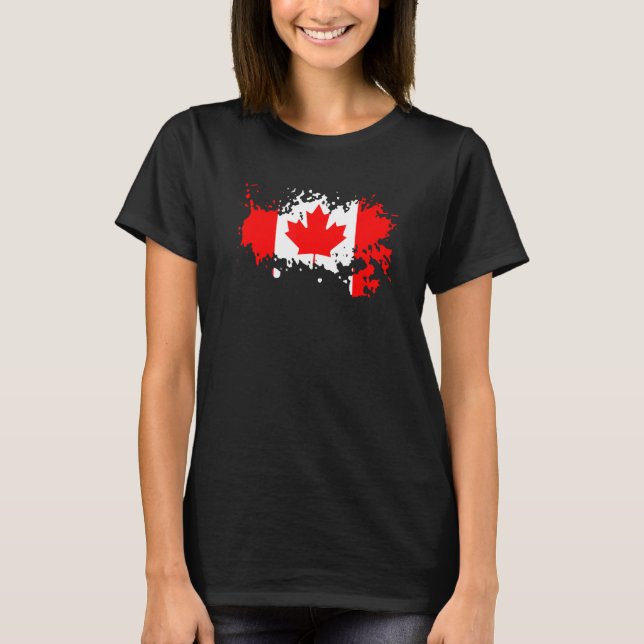 T-shirt Canada Flag (Devant)