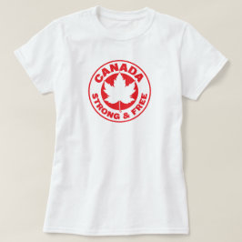 T-shirt Canada fort et gratuit
