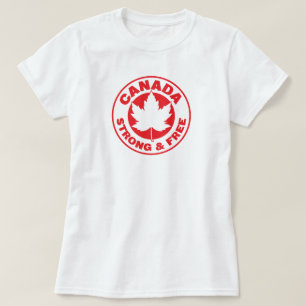 T-shirt Canada fort et gratuit
