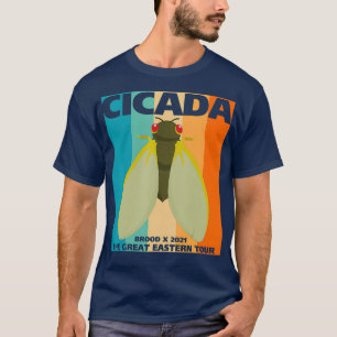 T-shirt Canada Le Grand Tour de l'Est 2021 Brood X Retro