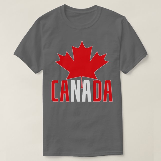 T-shirt Canada Lover Canadian Maple Leaf Canada (Design devant)