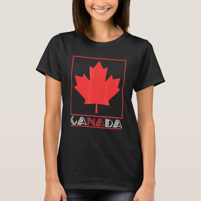 T-shirt Canada Maple Leaf (Devant)