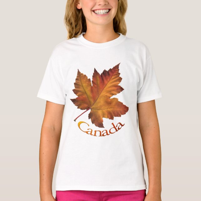 T-shirt Canada Maple Leaf Le souvenir Sweatshirt du Canada (Devant)