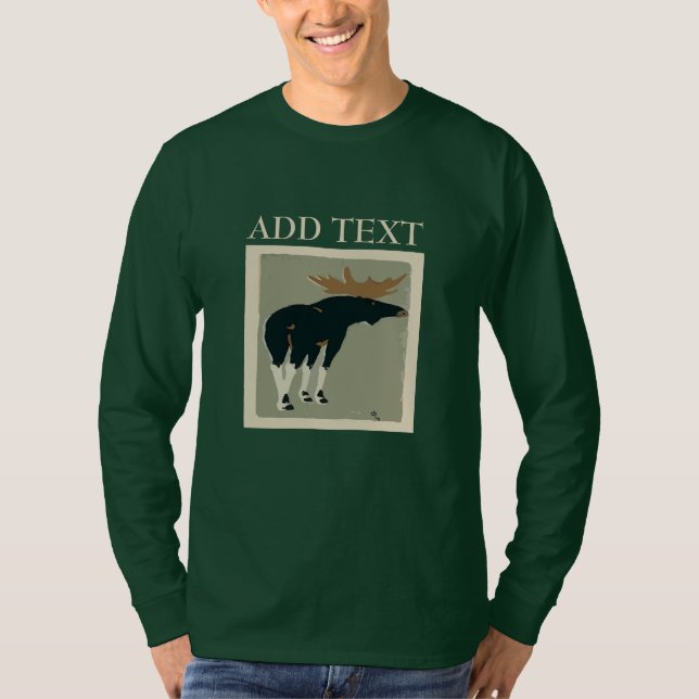 T-shirt Canada, Oie (Devant)