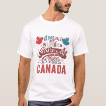 T-shirt Canada pour femmes hommes et enfants